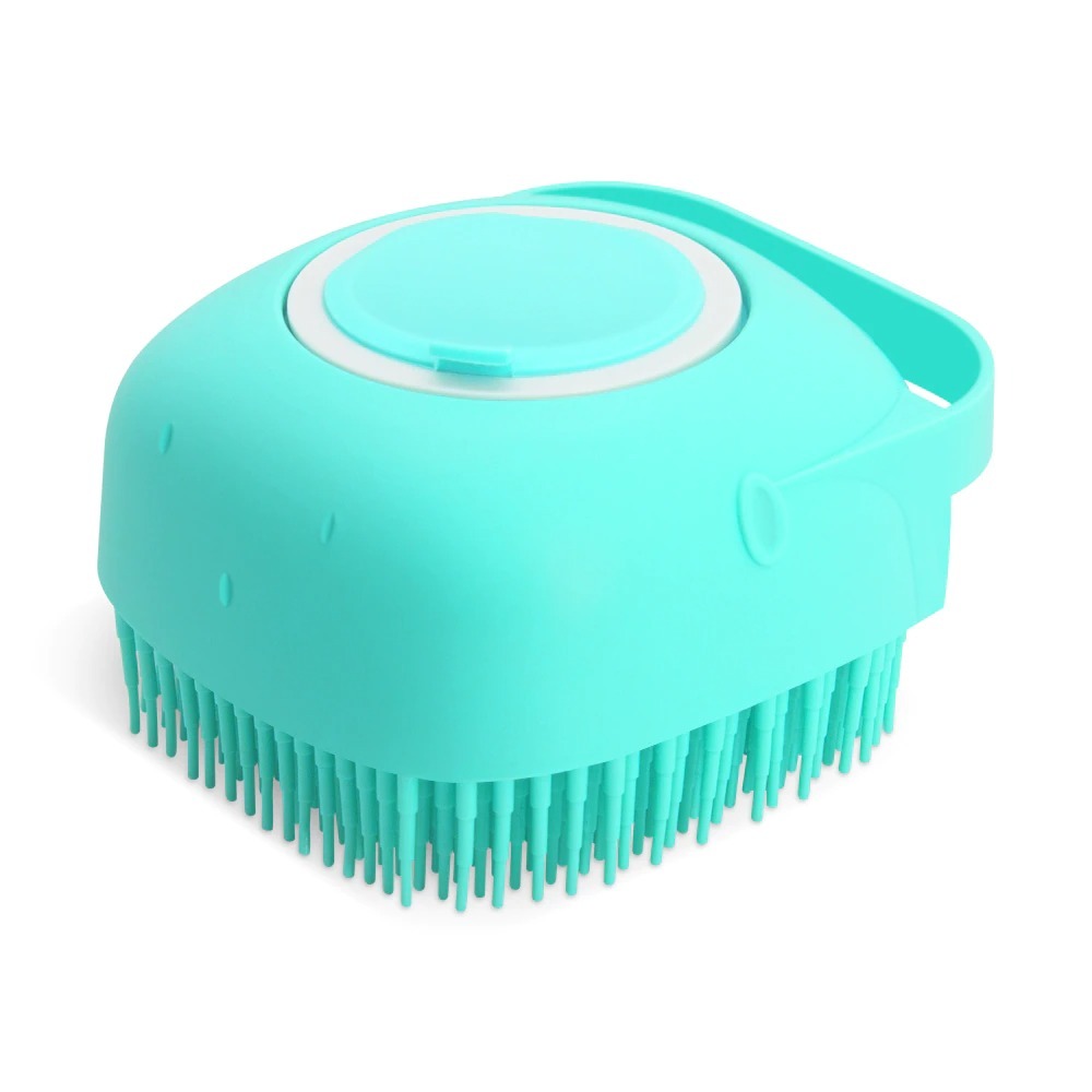 Cepillo Masajeador de Silicona para Baño de Perros - Imagen 3