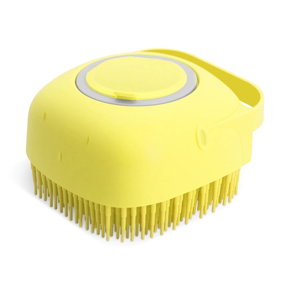 Cepillo Masajeador de Silicona para Baño de Perros - Imagen 4