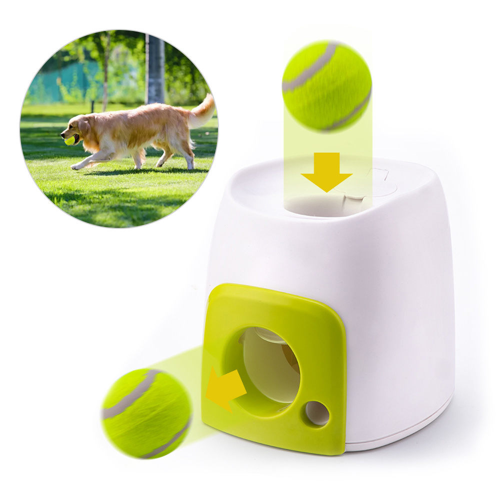 Lanzador de Pelotas Interactivo para Perros