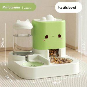 Comedero Automático Comida y Agua.